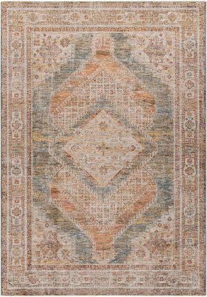 Moya Cream Rich Textured Traditional Rug