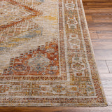 Moya Tan Rich Textured Traditional Rug