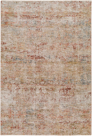 Sava Rust Rich Textured Traditional Rug