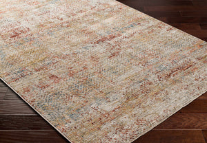 Sava Rust Rich Textured Traditional Rug