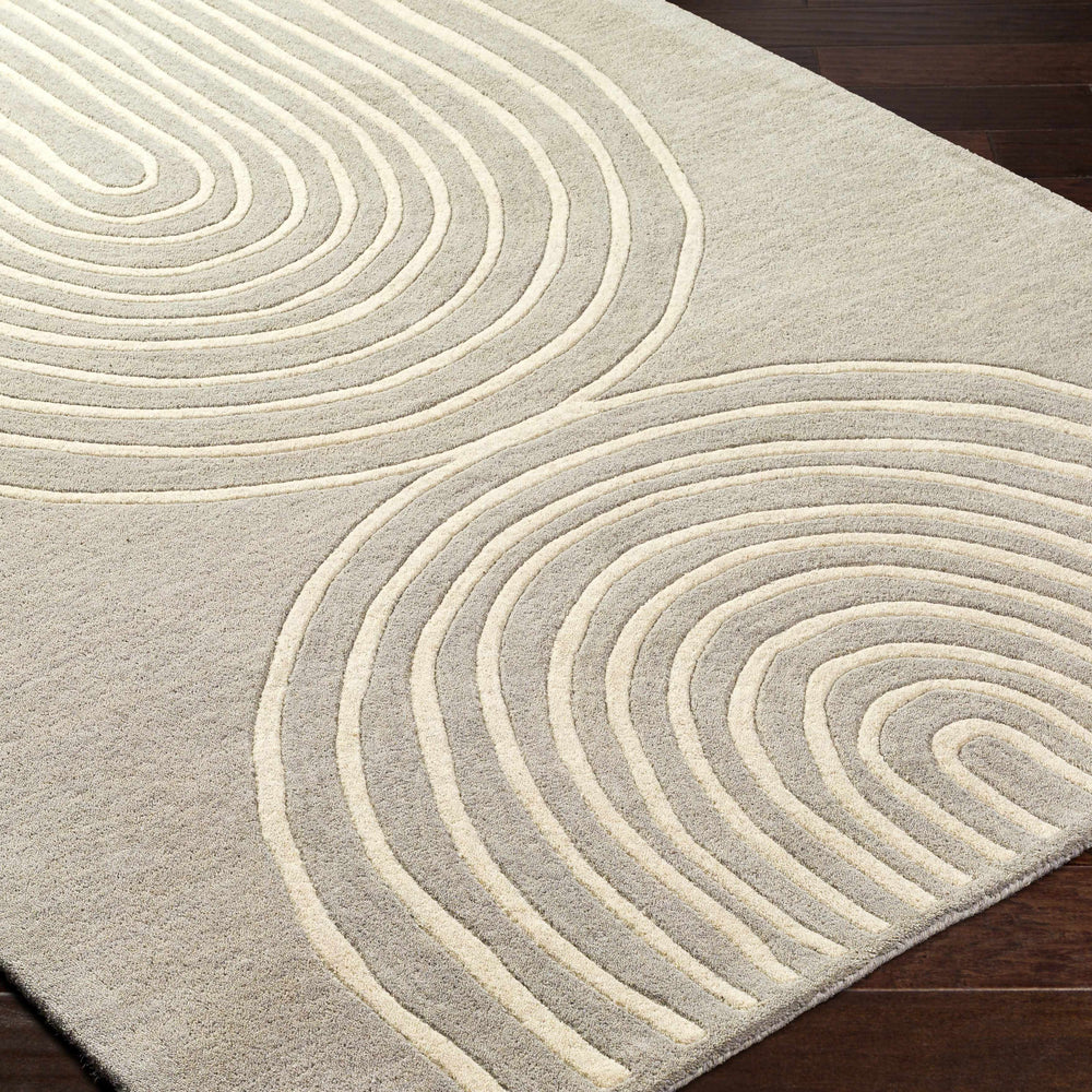 Fuat Medium Gray Area Rug - Clearance