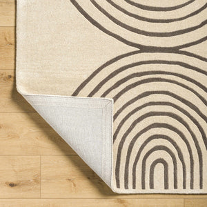 Fuat Beige Area Rug - Clearance