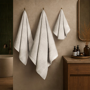 SIENA 6-Piece Turkish Towel Set – 700 GSM Turkish Cotton Luxury Hotel Bath Towels