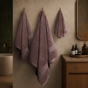 SIENA 6-Piece Turkish Towel Set – 700 GSM Turkish Cotton Luxury Hotel Bath Towels