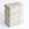 SIENA 4-Piece Turkish Cotton Hand Towels Set, Luxury Towels 700 GSM