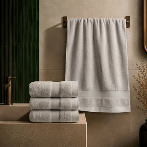 SIENA 4-Piece Turkish Cotton Hand Towels Set, Luxury Towels 700 GSM