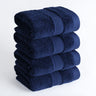 SIENA 4-Piece Turkish Cotton Hand Towels Set, Luxury Towels 700 GSM