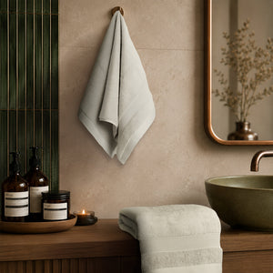SIENA Luxury Turkish Cotton Hand Towels – 700 GSM, 16 x 28", 2-Piece