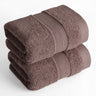 SIENA Luxury Turkish Cotton Hand Towels – 700 GSM, 16 x 28", 2-Piece