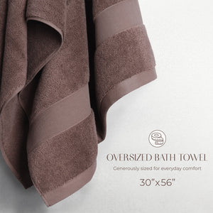 SIENA Turkish Cotton Jumbo Bath Towel – 700 GSM Luxury 30 x 56"
