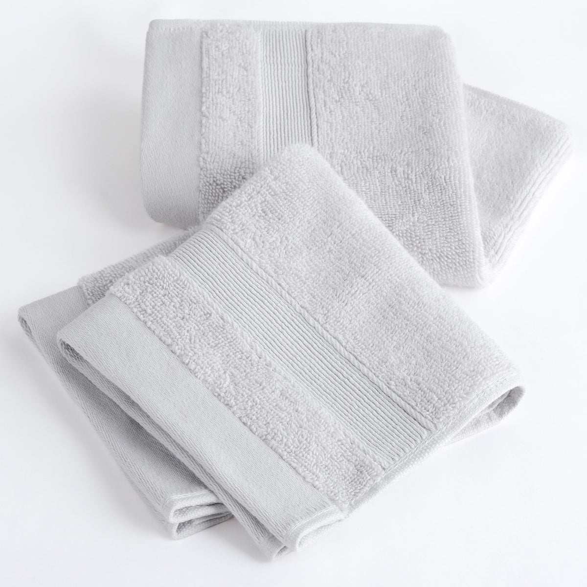 SIENA Turkish Cotton Washcloths – 700 GSM Luxury 13 x 13", 2-Piece