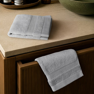 SIENA Turkish Cotton Washcloths – 700 GSM Luxury 13 x 13", 2-Piece