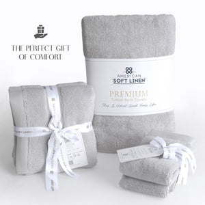 SIENA Wholesale 6-Piece Turkish Towel Set – 700 GSM Turkish Cotton, Case Pack of 9