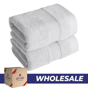 SIENA Wholesale Luxury 100% Turkish Cotton Hand Towels – 700 GSM, Case Pack of 42