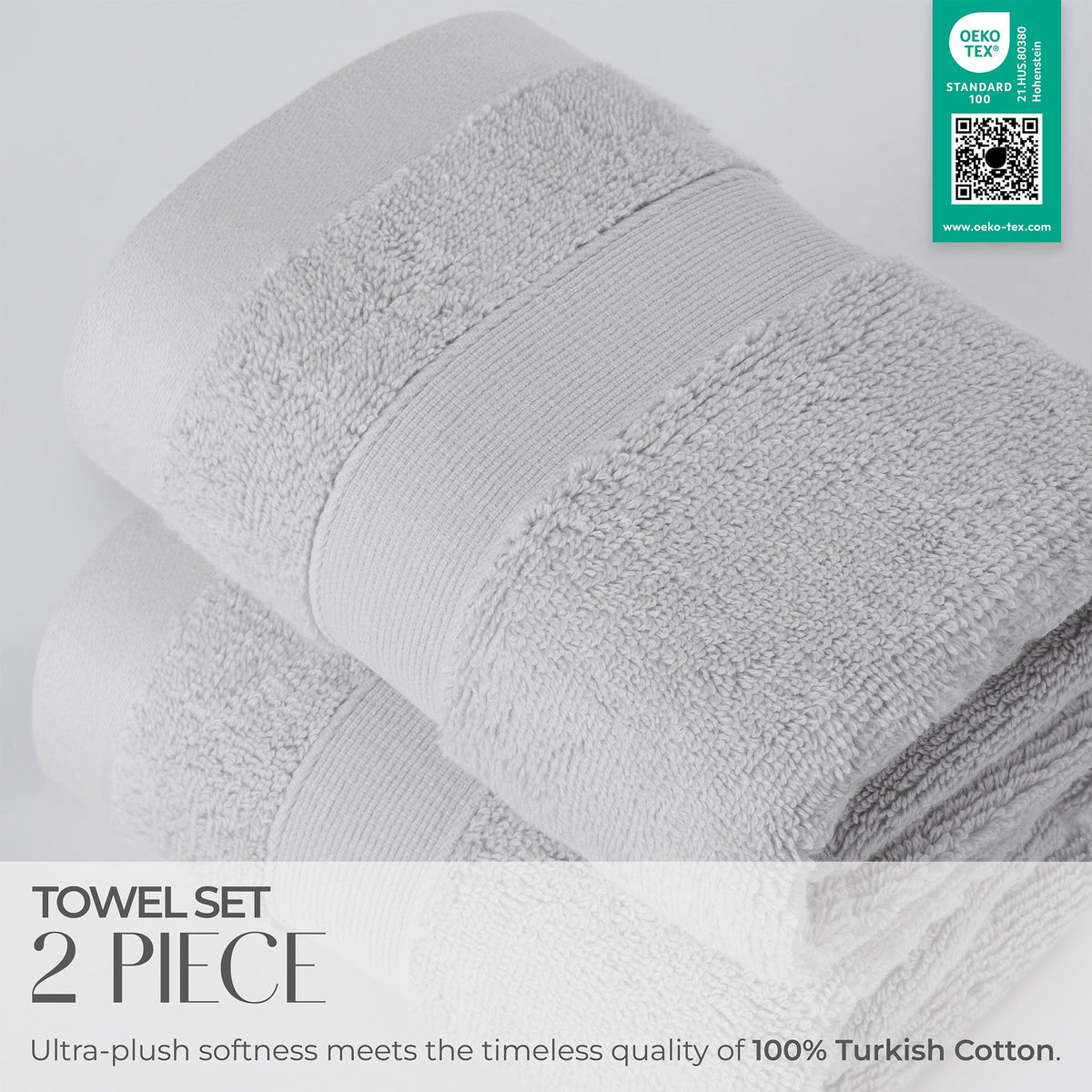 SIENA Wholesale Luxury 100% Turkish Cotton Hand Towels – 700 GSM, Case Pack of 42