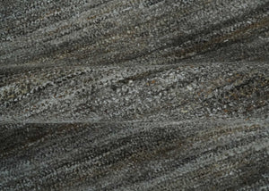 Silver and Charcoal Modern Abstract 5x8 Dari Pet yarn Area Rug