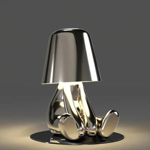 Silver Thinker LED Table Lamps Set