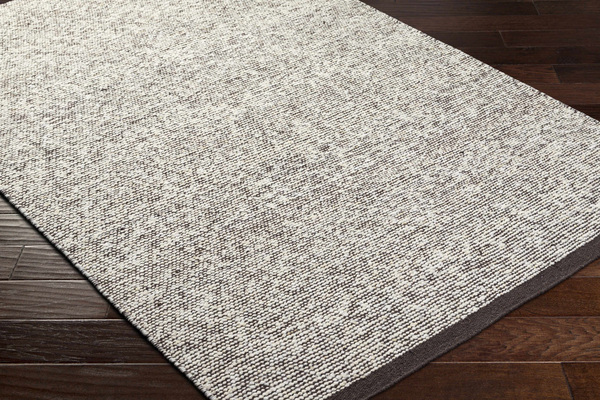 Nenet Charcoal Hand Woven Area Rug - Clearance