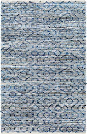 Gurit Blue & Brown Area Rug - Clearance