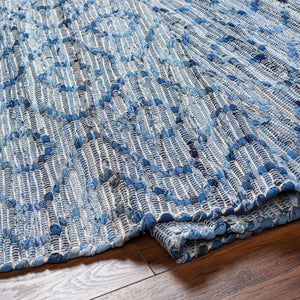 Gurit Blue & Brown Area Rug - Clearance