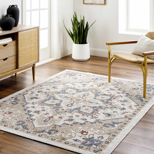Lewa Cream Area Rug - Clearance