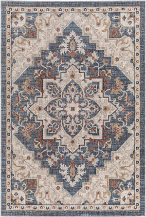 Lewa Blue Area Rug - Clearance