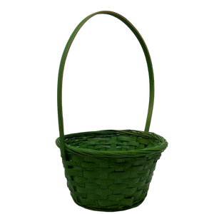 Bamboo Handle Basket