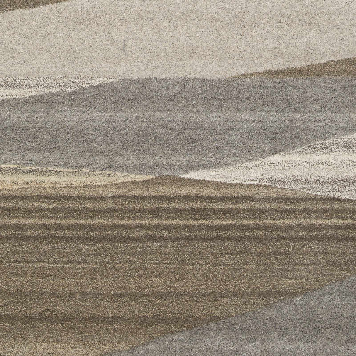 Forum Taupe Modern Wool Rug