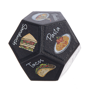 Dining Decider Charm -