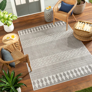 Asif Charcoal Area Rug - Clearance