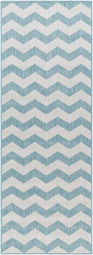 Cheri Thatch Light Blue Area Carpet Area Rug - Clearance