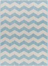 Cheri Thatch Light Blue Area Carpet Area Rug - Clearance