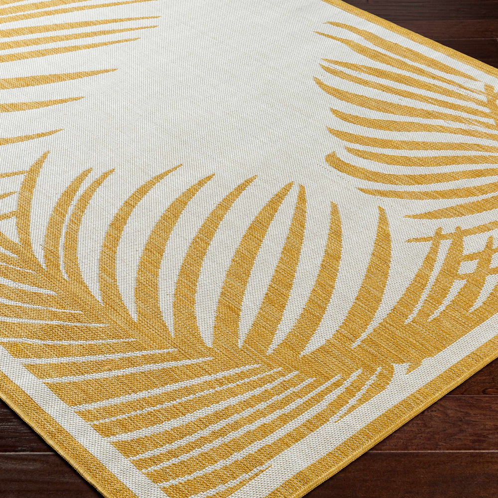 Dina Mustard & Beige Area Rug - Clearance