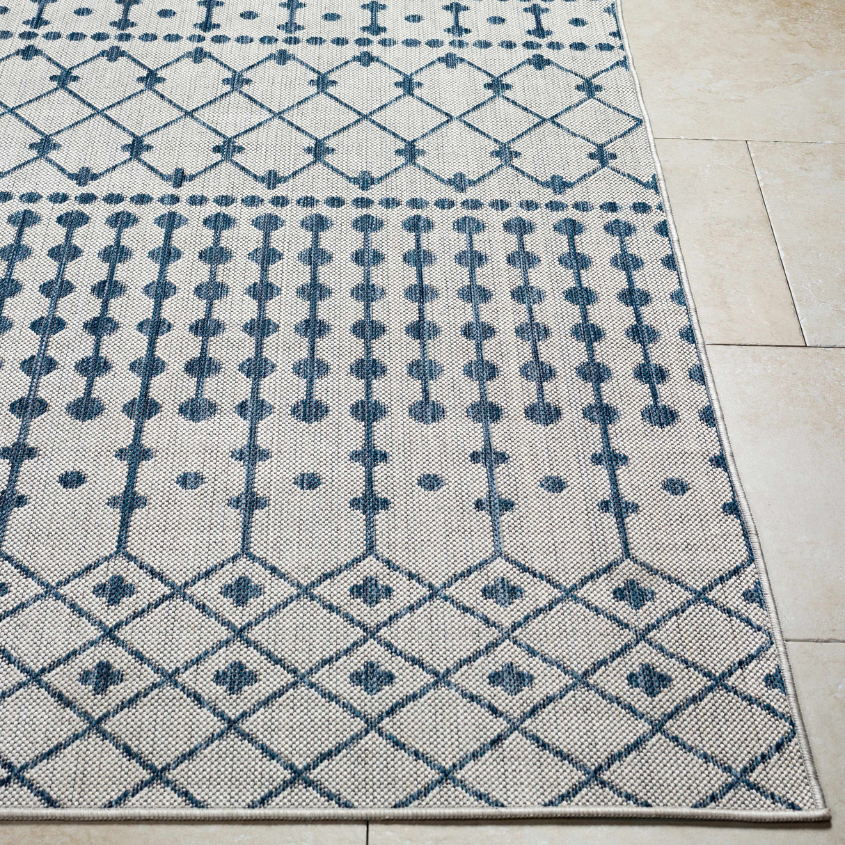 Lali Blue & Gray Area Rug - Clearance