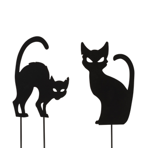 Black Cat Garden Stake -