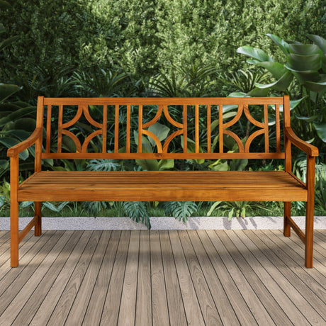 Sloane-3-seat-ogee-diamond-back-support-acacia-wood-outdoor-garden-patio-bench-Outdoor-Benches