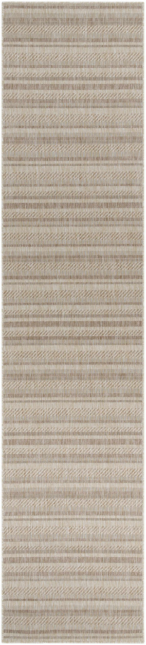 Sultanhisar Striped Nordic Rug