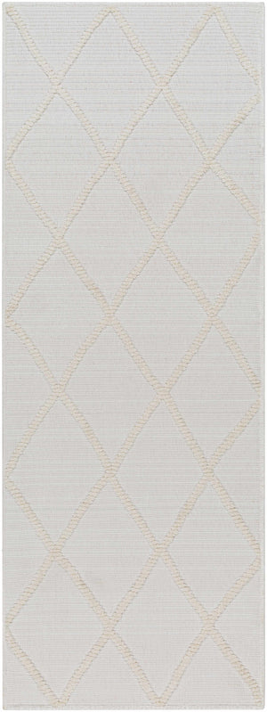 Amani White Washable Rug - Clearance