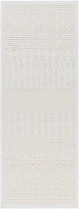 Drago White Washable Area Rug