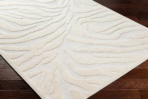 Keto Cream 3D Zebra Rug - Clearance