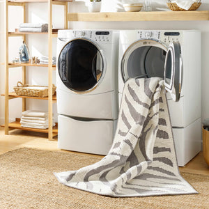 Keto Gray Zebra Rug - Clearance