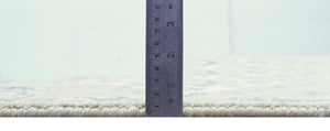 Small 2x3 Traditional Beige And Gray Hand Knotted Wool Rug