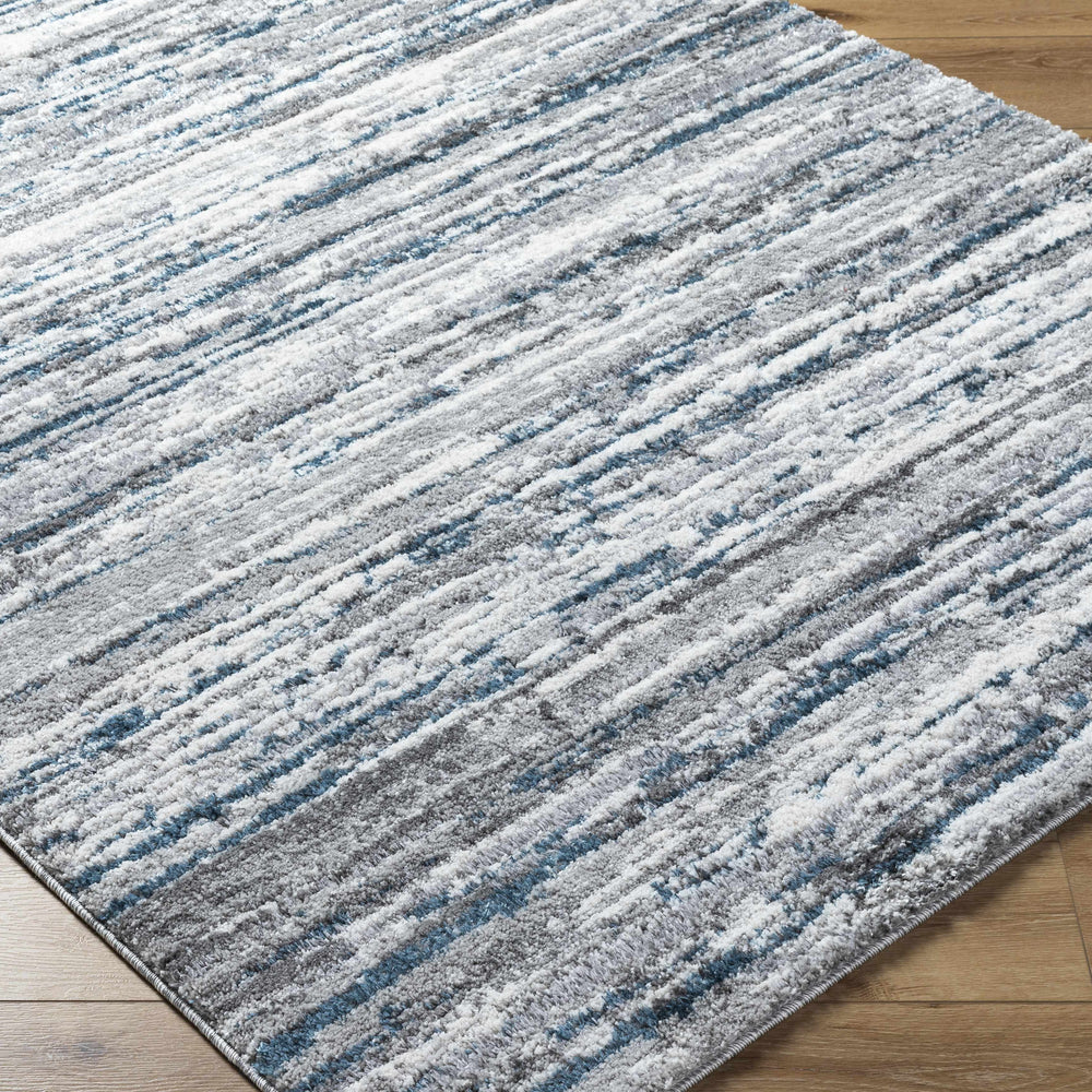 Skule Gray & Blue Area Rug