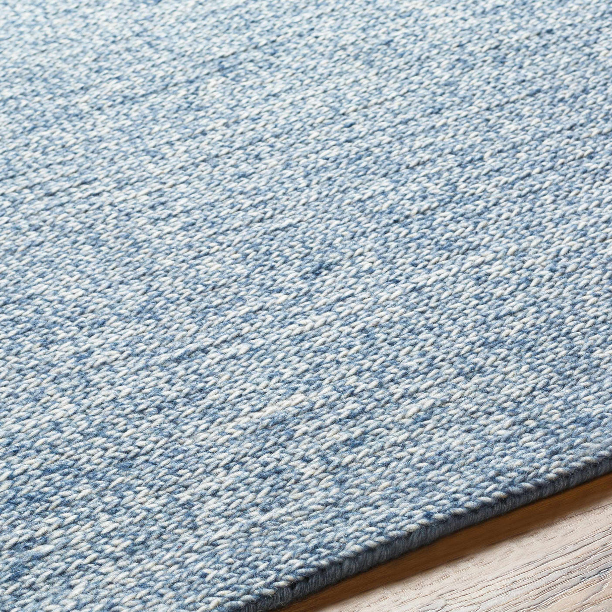 Alyra Light Blue Solid Area Rug - Clearance