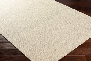 Alyra Beige Solid Area Rug - Clearance