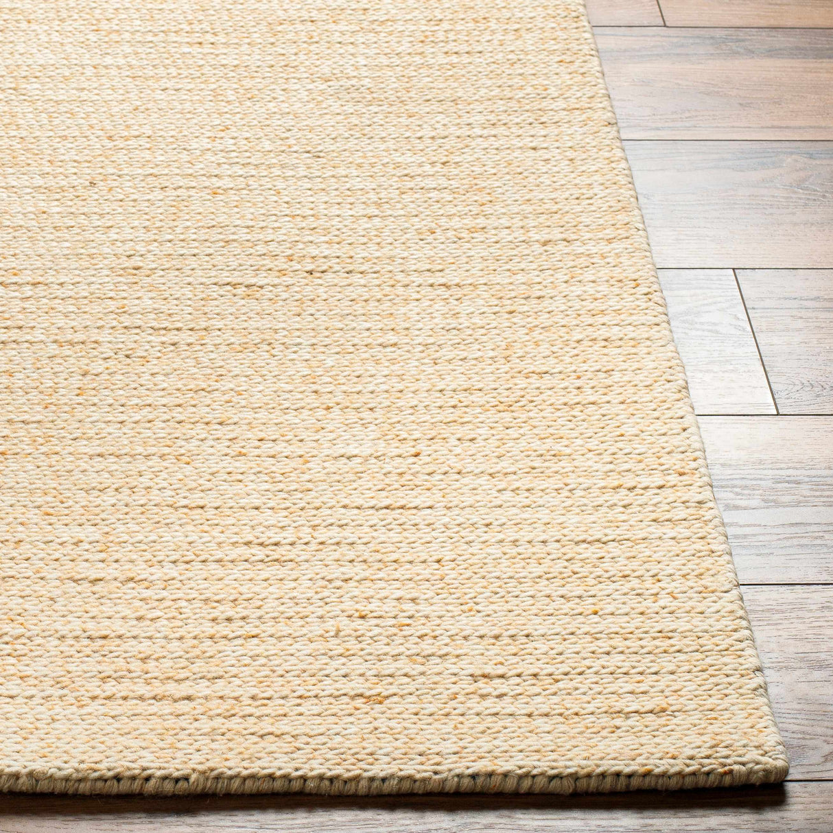 Alyra Yellow Solid Area Rug - Clearance