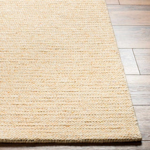 Alyra Yellow Solid Area Rug - Clearance