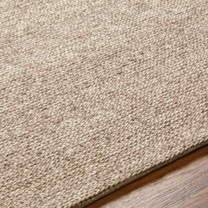 Alyra Tan Solid Area Rug - Clearance