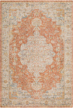 Aman Rust Area Rug - Clearance