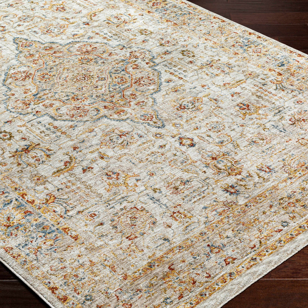 Canan Textured Rug with Fringes